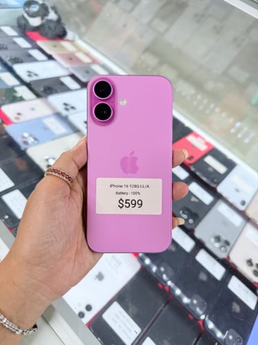 iPhone 16​ 128G ​LL/A Esim សំនុំ​ហ្ស៊ីន​ មួយទឹក​អាមេរិក​