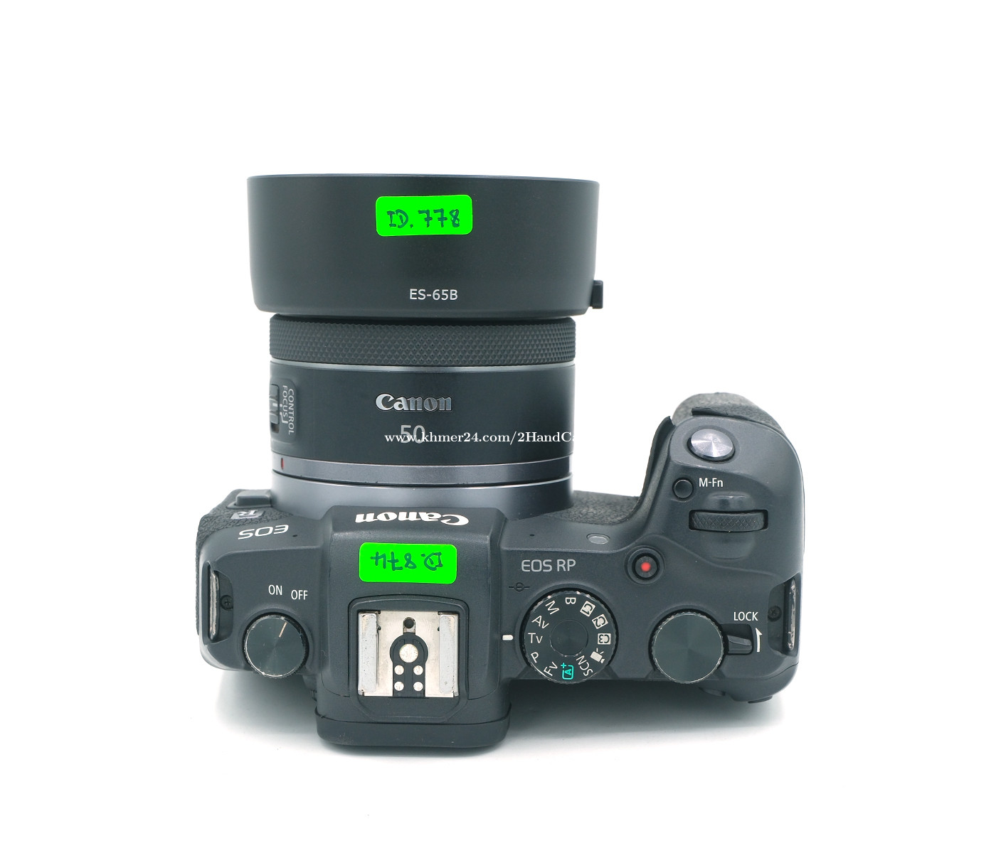 CANON EOS RP KIT RF 50mm F/1.8 STM price $699.00 in Boeng Kak Muoy ...