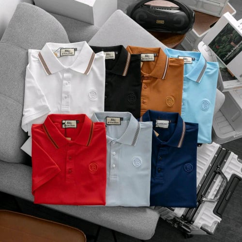 អាវយឺតដៃខ្លីកបើក ប្រេន BBR7ពណលេខទំហំ m l xl xxl 3xl