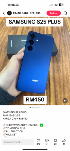 រក S25plus មួយ  need buy S25plus