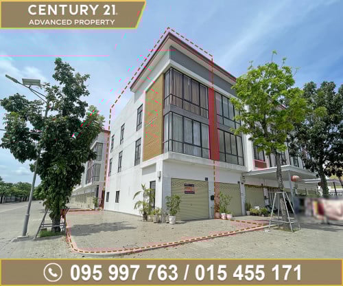 🏘 ផ្ទះអាជីវកម្ម កែង (SH) នៅលើផ្លូវធំ Tiger ក្នុងបុរី គីមស័ង ត្រូវការលក់បន្ទាន់ខ្លាំង