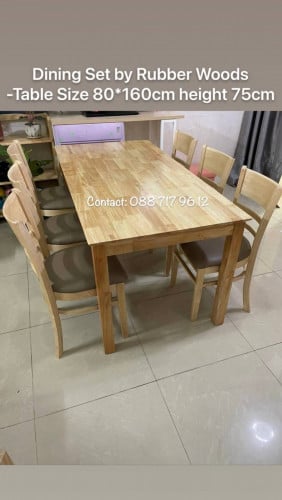 Dining Srt with Six chair