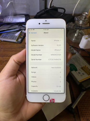 iPhone 7g 32gb 45$ មានស្កេន