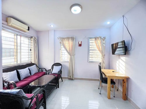 Service apartment 1 bed for rent near Toul Kork market