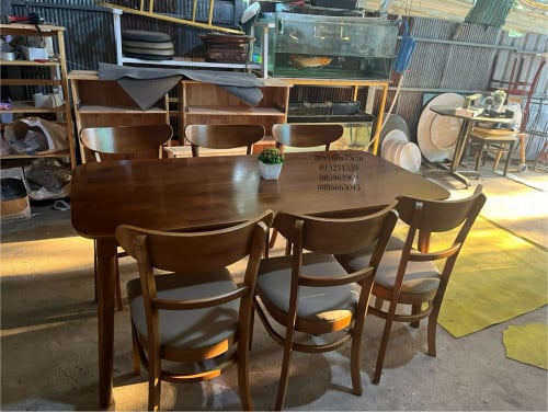 table size 80x160cm+chair 6