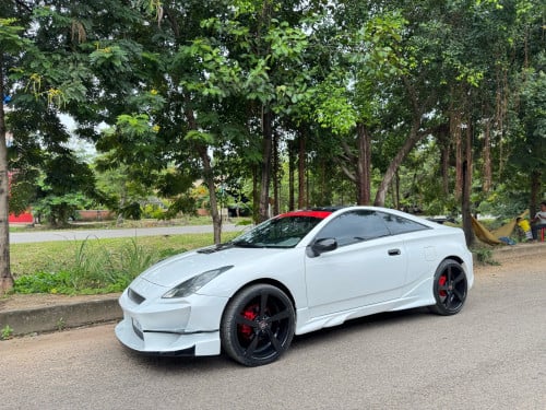 TOYOTA CELICA 2001 ឡានស្អាតជិះស្រួល​ លេងហេីយ​ ឯកសារគ្រប់​ ពណ៌ស​