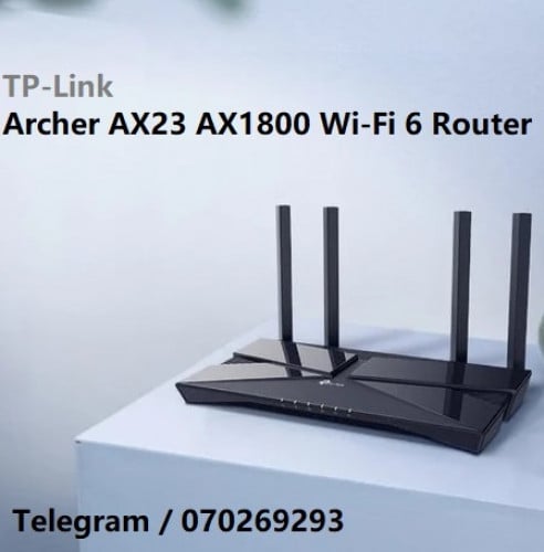 Tp-Link Wifi6 Router AX1800 Dual Band Archer AX23 (Full Gigabit)