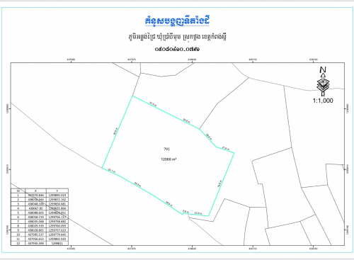 ដីលក់បន្ទាន់នៅកំពង់ស្ពឺ