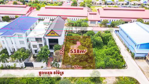 ដីលក់បន្ទាន់ ជិតផ្លូវហាណូយ