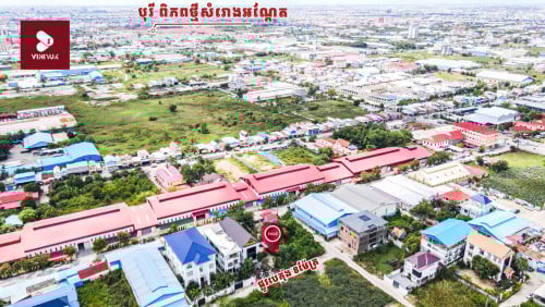 ដីសង់វីឡា ឬសង់ឃ្លាំង នៅតំបន់សែនសុខ ផ្សារអុីអនពីរ ម្តុំផ្លូវ៩២