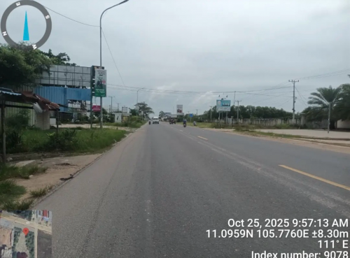 លក់ដីបន្ទាន់ ក្រុងស្វាយរៀងចុះពីផ្លូវជាតិលេខ១18000$(ចរចា)