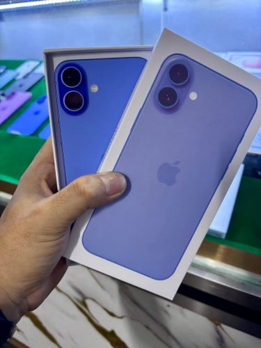 iPhone 16 Plus ថ្មី 128G lock simប៉ុន្តែមិនបាច់ទ្រាប់ទ្រនាប់ដាក់សុីមប្រើតែម្ដង (ប្រើបានសុីម2)