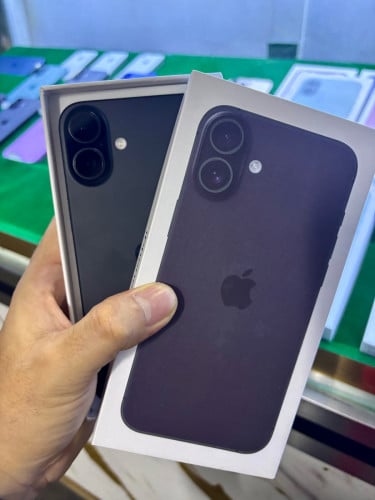 iPhone 16 Plus ថ្មី 128G lock simប៉ុន្តែមិនបាច់ទ្រាប់ទ្រនាប់ដាក់សុីមប្រើតែម្ដង (ប្រើបានសុីម2)