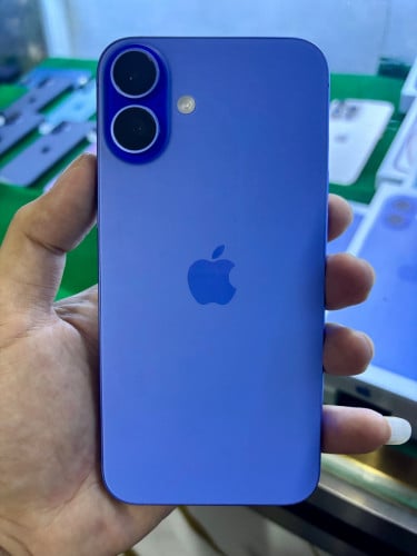 iPhone 16 Plus មួយទឹក 128G lock simប៉ុន្តែមិនបាច់ទ្រាប់ទ្រនាប់ដាក់សុីមប្រើតែម្ដង (ប្រើបានសុីម2)