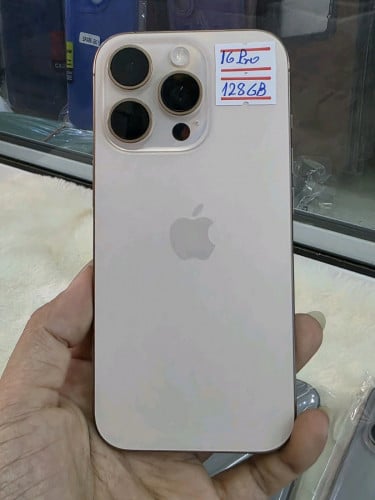 iPhone 16pro 128G za sim2 ថ្ម93% ស្អាត99% រាងតូចច្រឡឹង ធានាសុំនុំហ្សុីន