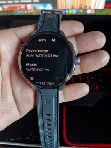 Kumi watch x3 pro ដាក់សុីមបាន 4G LTE