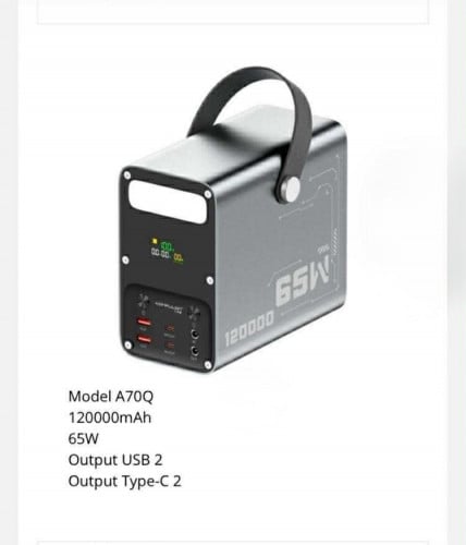 Power bank  120000Amh តម្លៃពេញ 119$ ទិញឥឡូវនេះបញ្ចុះតម្លៃ 36%