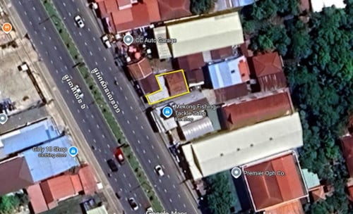 ដីលក់បន្ទាន់ ផ្លូវជាតិ៦A ទល់មុខសាលាព្រែកលៀប 80000$