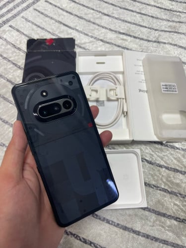 📲📲📲 :Nothing phone 3ARam 8G Rom 128G   Color : black 99%Price: 269$