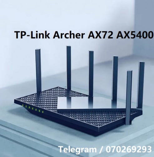 TP-Link AX72 AX5400 Dual-Band Gigabit Wi-Fi 6 Router