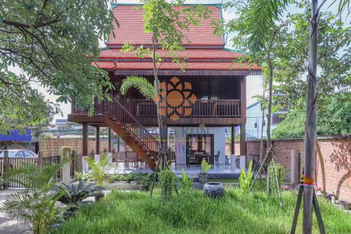 Wooden House for Rent in Siem Reap City, Sala Kamreuk