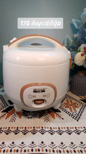 ឆ្នាំងបាយ ចង្ក្រានហ្គាស និងកំសៀវដាំទឹក