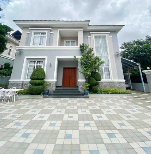 វីឡាទោលកែងសម្រាប់ជួល នៅក្នុងបុរីអង្គភ្នំពេញ | Single Villa for Rent in Borey Angkor Phnom Penh