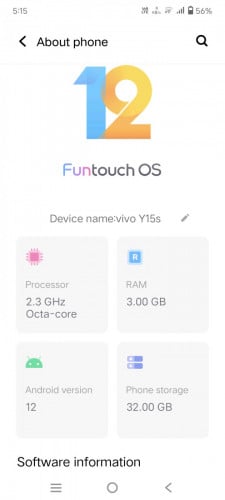 ខ្ញុំលក់ទូរស័ព្ទ vivo y15s