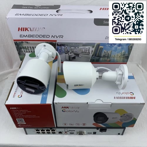 IP NVR colorvu camera Hikvision