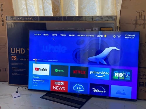 Smart TV 75” Crystal 4K