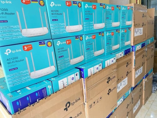 Wireless Router C50 AC1200 Dual Band Anten4 អីវ៉ាន់មាននៅក្នុងស្តុក បងអាចធ្វើការកម្ម៉ង់បាន📩🙏