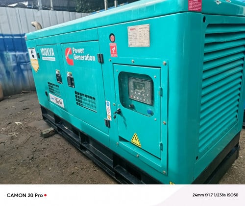 ម៉ាស៊ីនភ្លើងម៉ាក Cummins 100kva