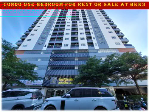#SCL021 #SC035 👉 Sale or Rent ! Condo One Bedroom at L residence BKK3 Near Toul Toumpoung Market