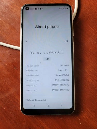 លក់ទូរសព្ទ័ sumsung galaxy a11 Ram3 memory 32 លក់ 25$ ប្រើស្រួល សំបកថ្មី អេក្រង់ស៊ីន អ៊ុត