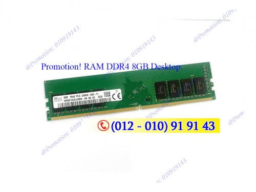 ⭐️⭐️ Special Promotion ! Ram DDR4 8GB Desktop $33