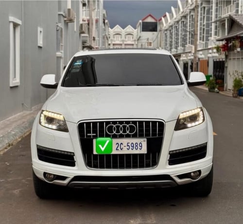🚗ស្តុកថ្មី Audi Q7 2011 ម៉ាស៊ីនV6 សាំង ថ្មីណាស់🚗✅ធានាអត់បុក អត់កាត់ តប្តូរពណ៌ ឡានស្អាត🚗