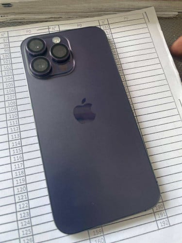 14 pro max ថ្មីប្រអប់ទើបប្រើបានមួយខែ នៅស្អាតទាំងអស់គ្មានឆូតគ្មានអុច eSIM LLA 256G