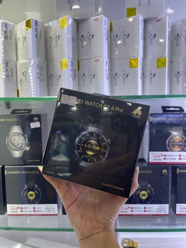 Huawei Watch GT6Pro 46mm Black New ធានា1ឆ្នាំ