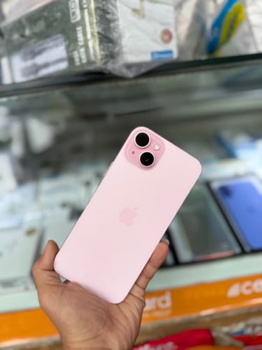 IP15P128GB Z/AZin Sim01Esim01Battery%95Pink💕PP