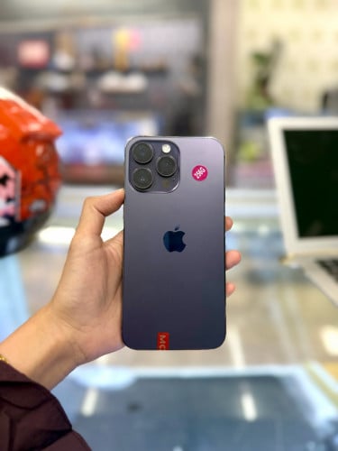 IPhone 14 Pro Max ទំហំផ្ទុក (256G) តួស្អាត 98.999% Model LLA