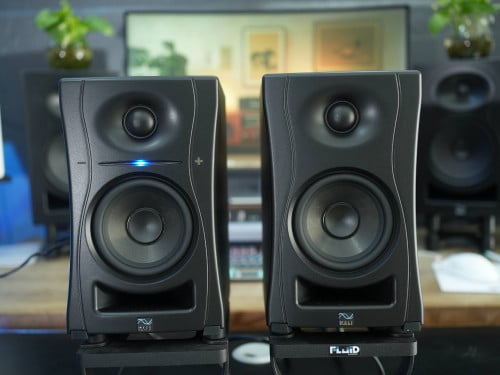 Kali Audio LP-UNF 4.5 Inch Bluetooth - Powered Studio Monitors - Black (Pair)