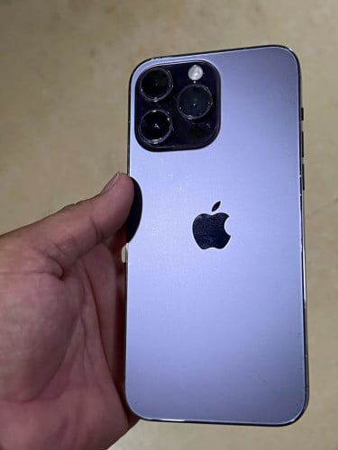 Sell iPhone 14pro max ZP 256G ដូ2មុខ97%