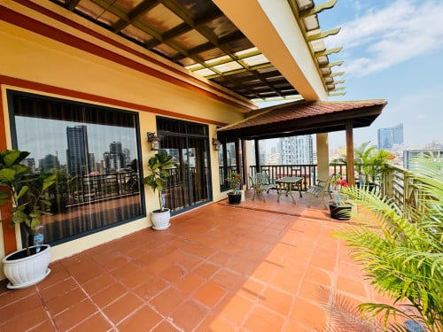 Spacious 3 Bedrooms For Rent Close to Beoung Keng Kang1.