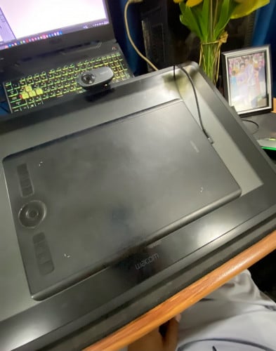 Wacom intouse pro drawing tablet medium size