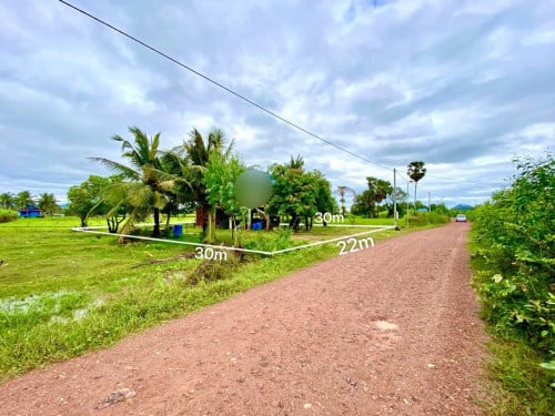 ដីលក់បន្ទាន់ ខេត្ត កែប (មានអំពូលសូឡារដ្ឋ និងភ្លើងរដ្ឋ)