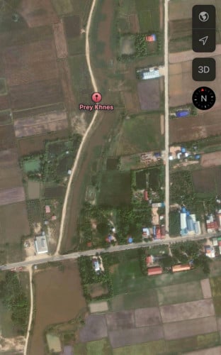 ដីលក់បន្ទាន់ខ្លាំង ដីជាប់ផ្លូវ ម្ចាស់ផ្ទាល់ ក្បាលដី40m