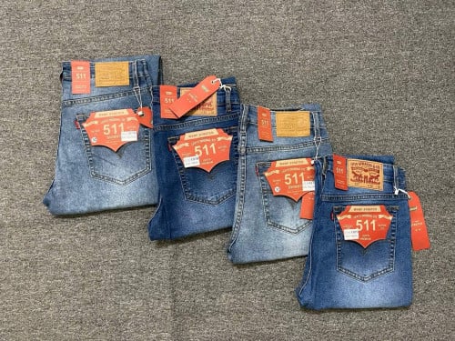 ខោខាប៊យ ជើងវែង ជើង ស្លីម ជើង ស្មើរ ជើងស្ទើរ លីវ៉ាយ 511 ម៉ូតពណ៌ដូចរូបលេខចង្កេះ 29-30-31-34-36