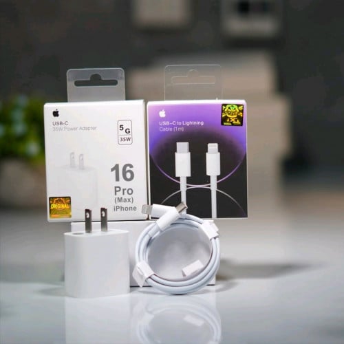 ឆ្នាំងសាក iPhone ដុំ + ខ្សែ 20W & 35W