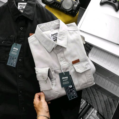 អាវគគីដៃវែងប្រេនJeep Size M L XL 2XL 48kg-85kg