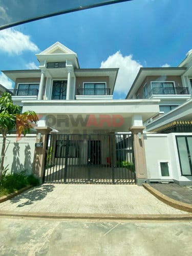 ๐ก 4-Bedroom Twin Villa for Rent โ Borey PengHOut Boeng Snor